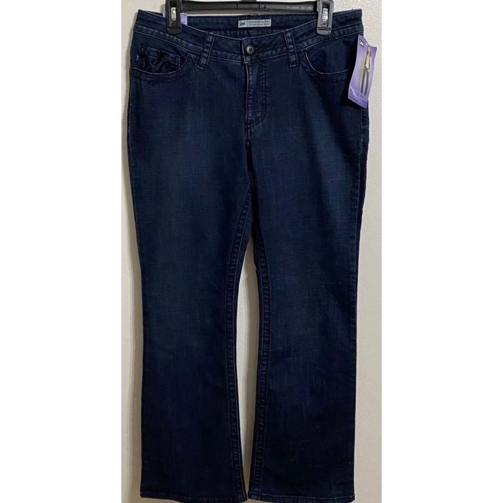 Lee Slender Secret Mid Rise Boot Cut Jeans Size 12S